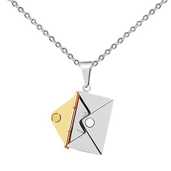 Envelope with A Secret Message Necklace