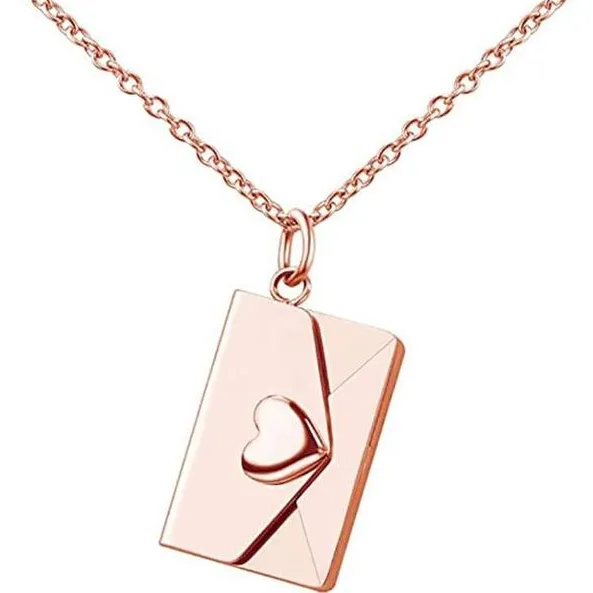 Envelope with A Secret Message Necklace