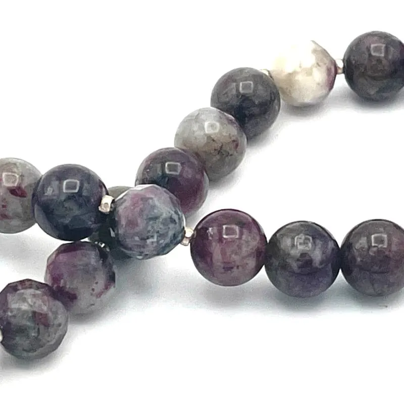 Eudialyte Gemstone Mala Necklace