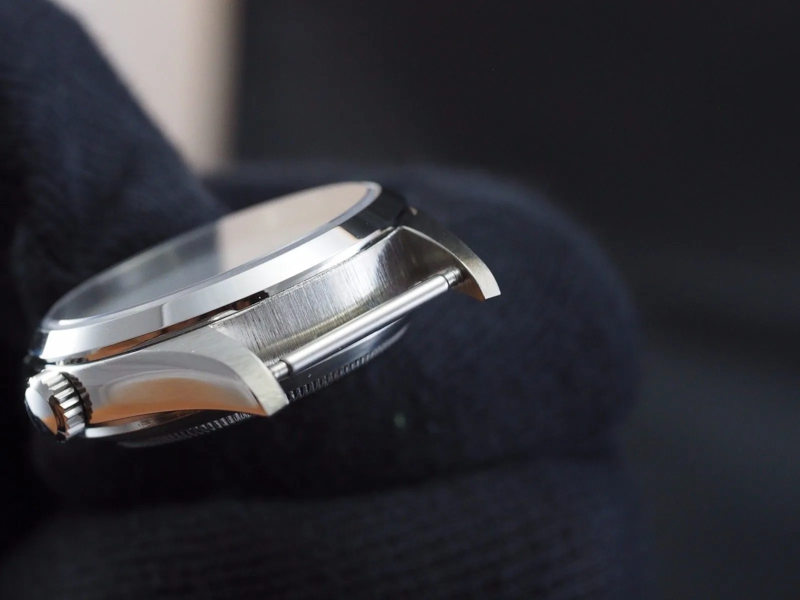 Explorer style watch case for ETA 2824 movement 39mm
