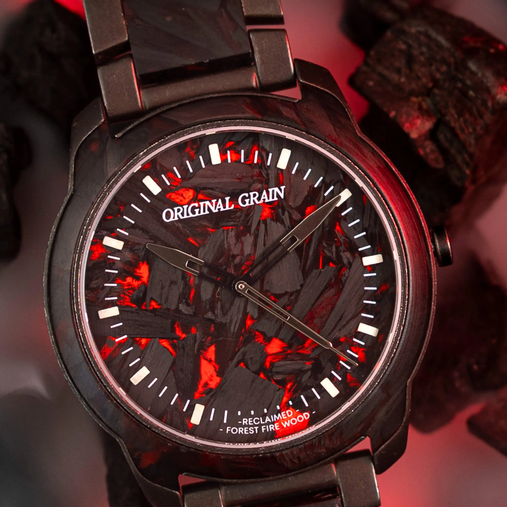 Forest Fire Red Resin 40mm