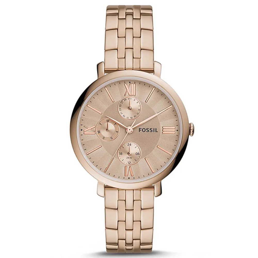 Fossil Analog Women's Watch Stainless Steel Metal Bracelet - ES5119