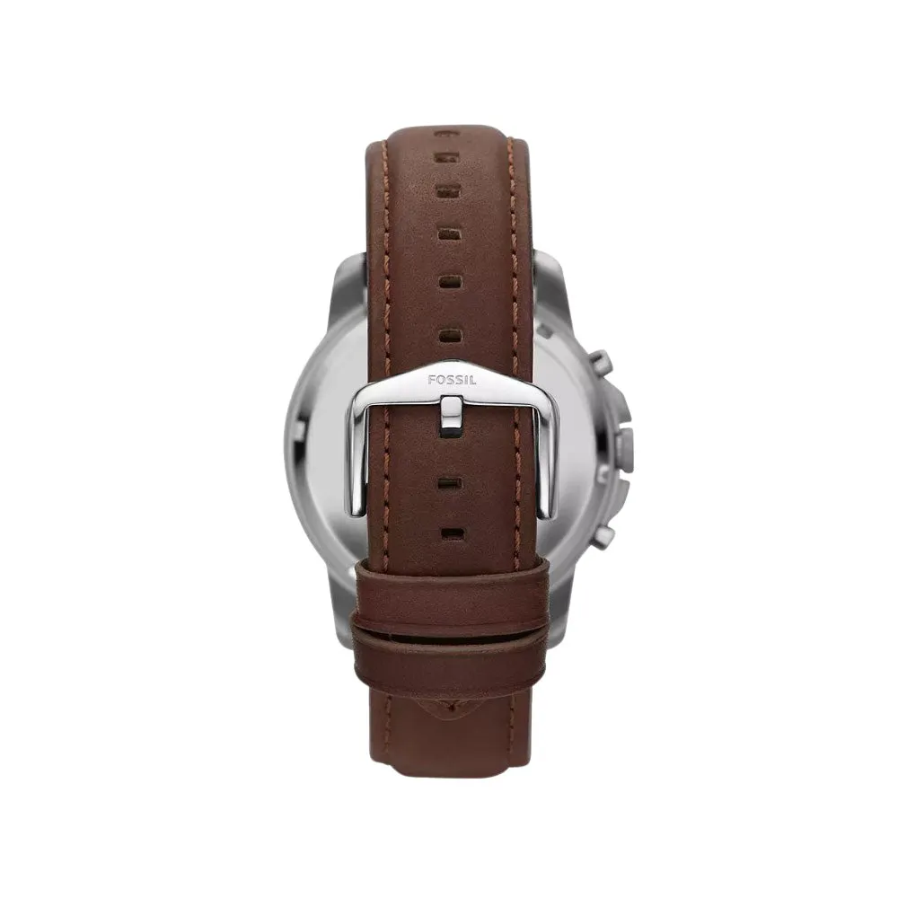 Fossil Men's Grant Chronograph Brown Leather Watch