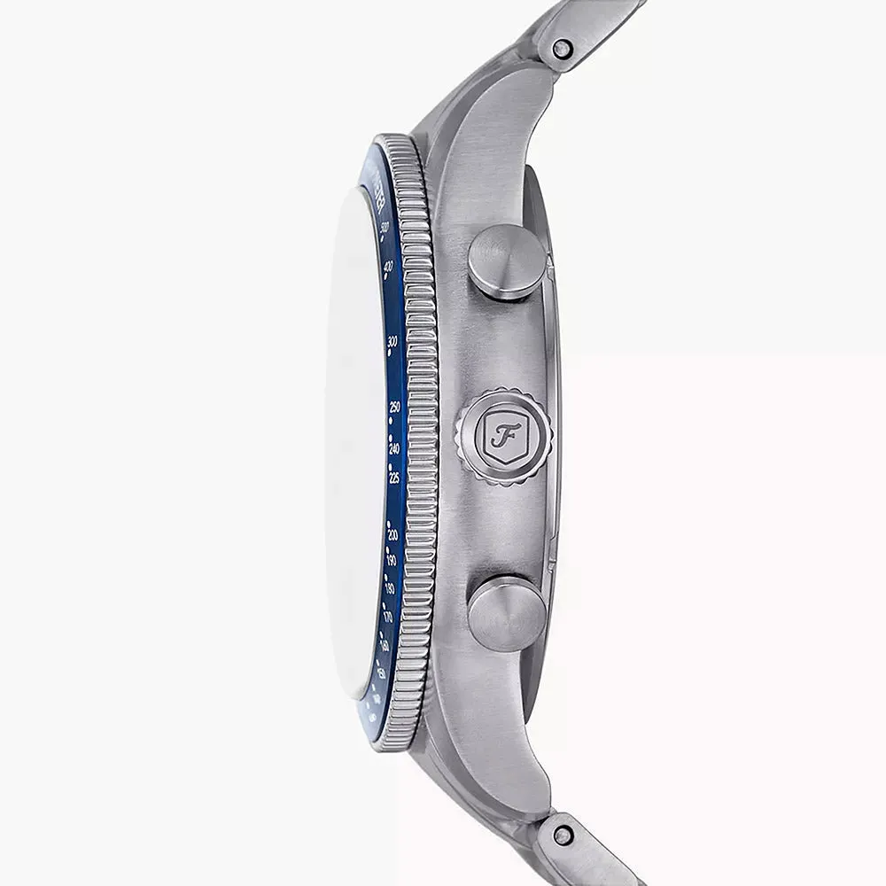 Fossil Sport Tourer Silver Stainless Steel Men's Watch