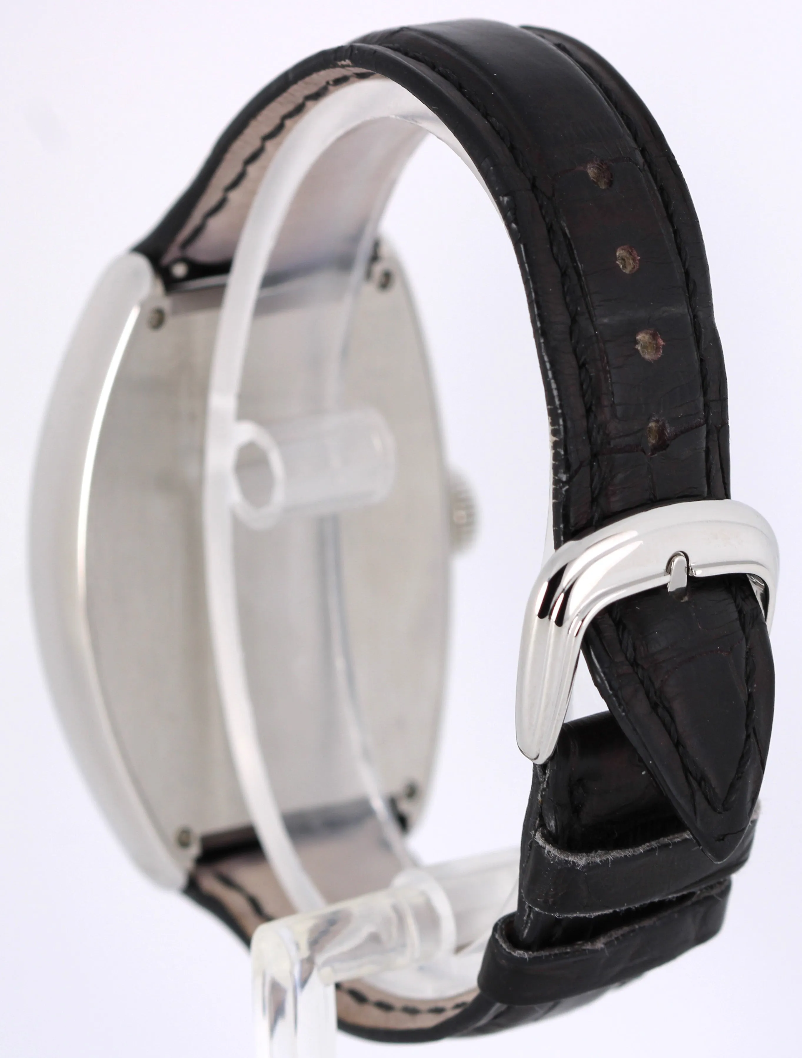 Franck Muller Master of Complications Curvex Steel Silver 34mm 6850 S6 GG Watch