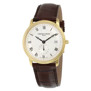 Frederique Constant Slim Line Silver Dial Men's Watch 245M4S5 FC-245M4S5