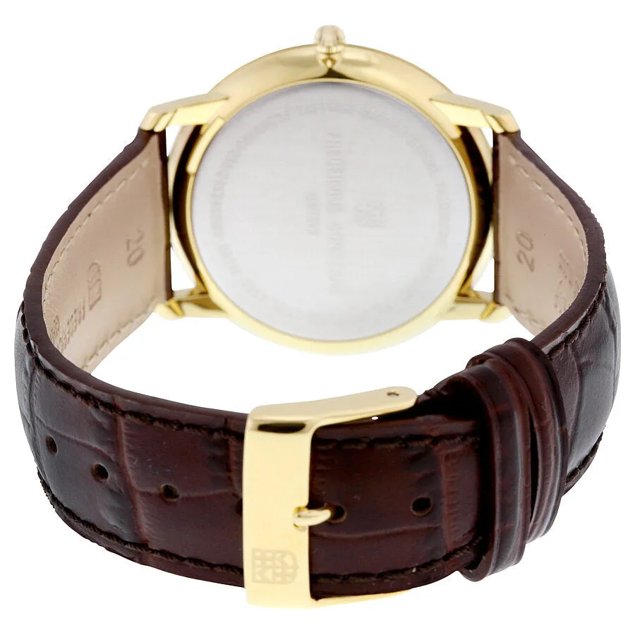 Frederique Constant Slim Line Silver Dial Men's Watch 245M4S5 FC-245M4S5