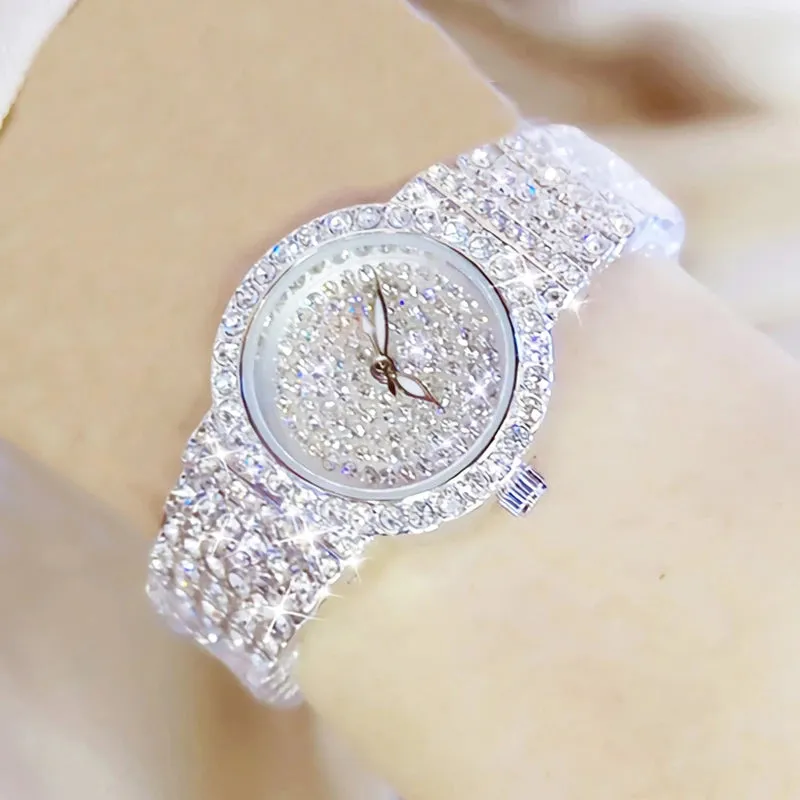 Full Inlaid Diamond Women Watche Quartz For Women Wristwatch