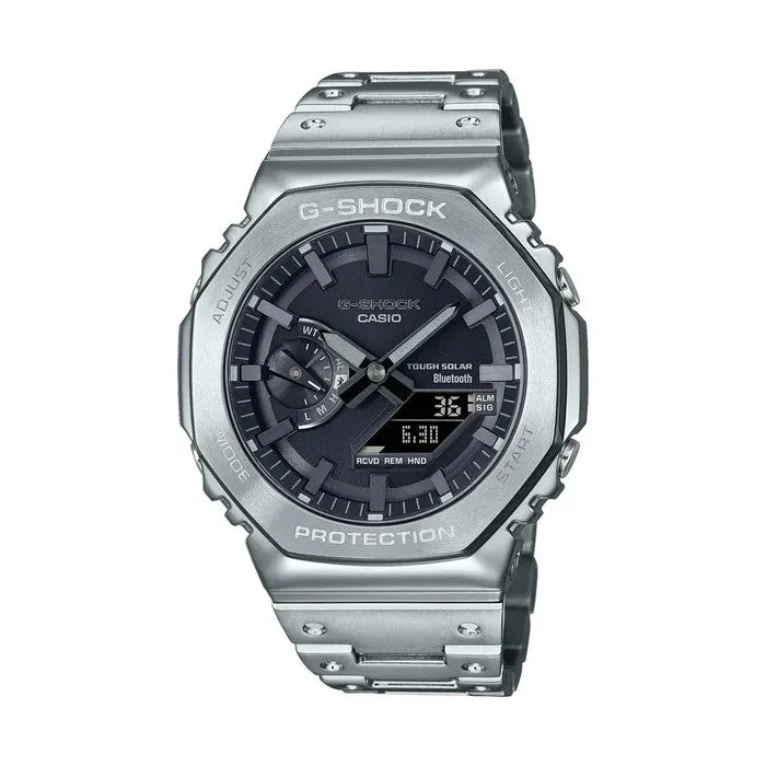 G Shock GM 2100 Duo Steel With Black Face