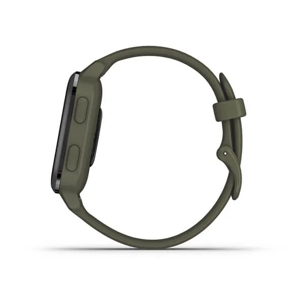 Garmin Venu Sq Music Edition Slate Aluminium Black Silicone Full Display Dial Smart Watch - 010-02426-13