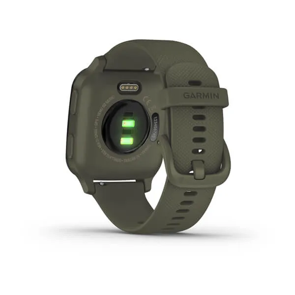 Garmin Venu Sq Music Edition Slate Aluminium Black Silicone Full Display Dial Smart Watch - 010-02426-13