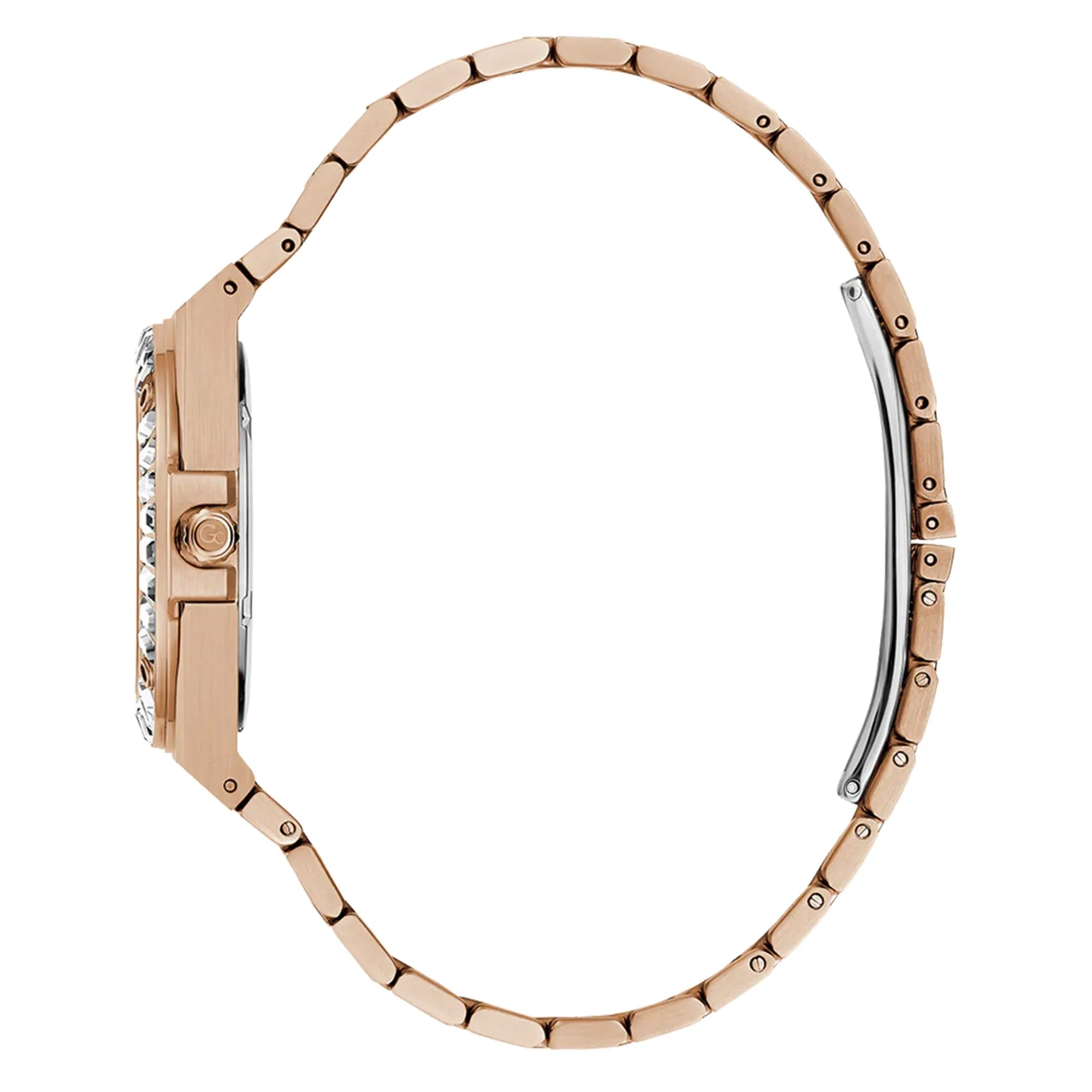 Gc Ladies Watch Rose Gold Tone Case Quartz