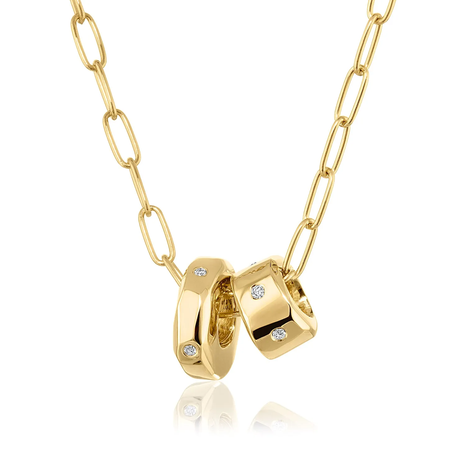 Gold & Diamond Bead