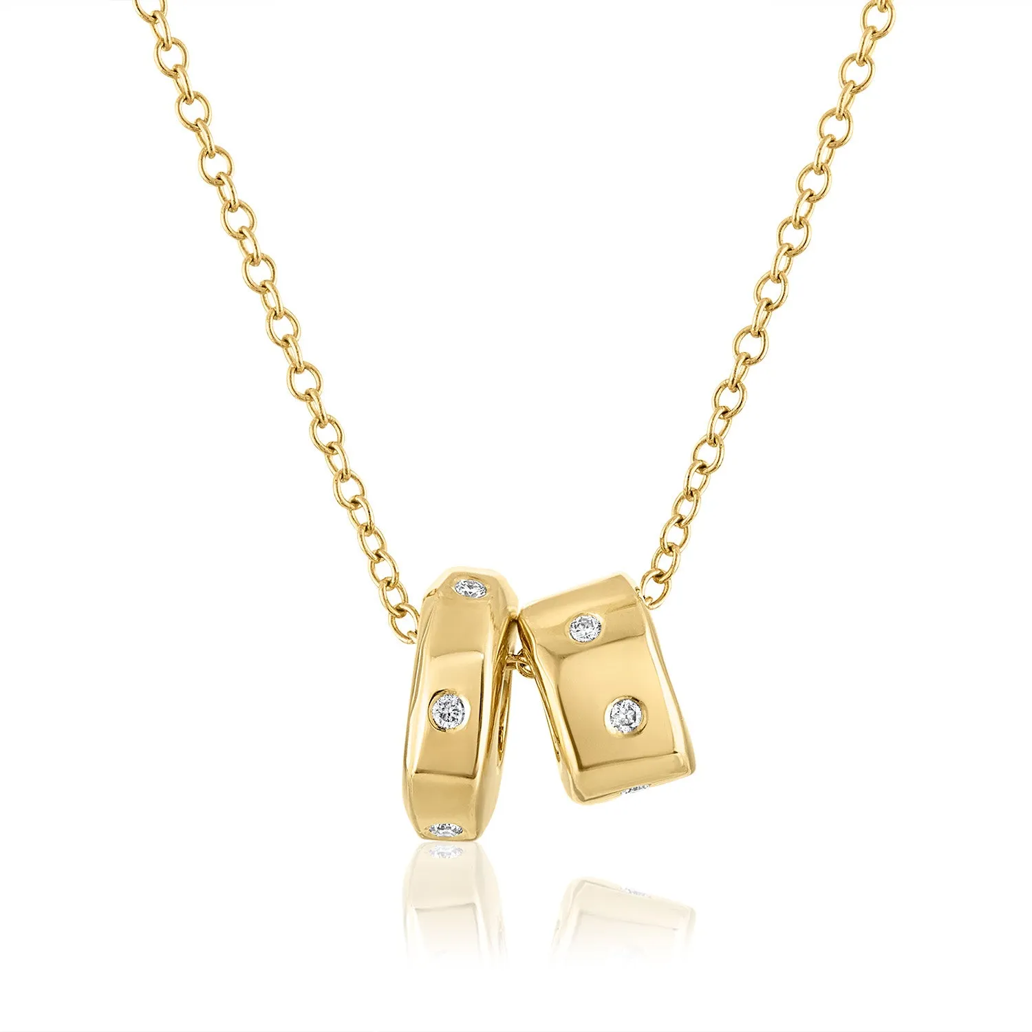 Gold & Diamond Bead