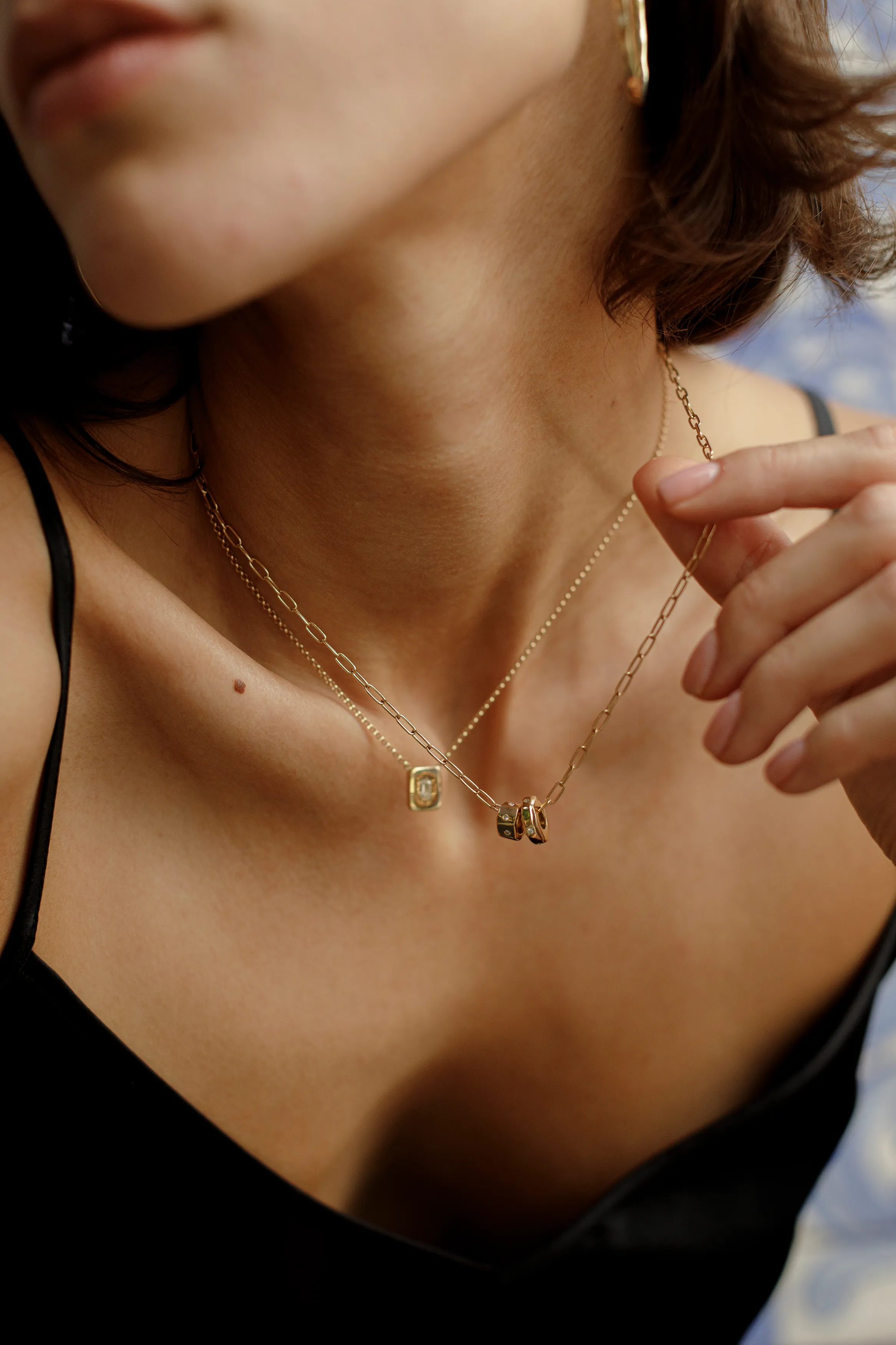 Gold & Diamond Bead