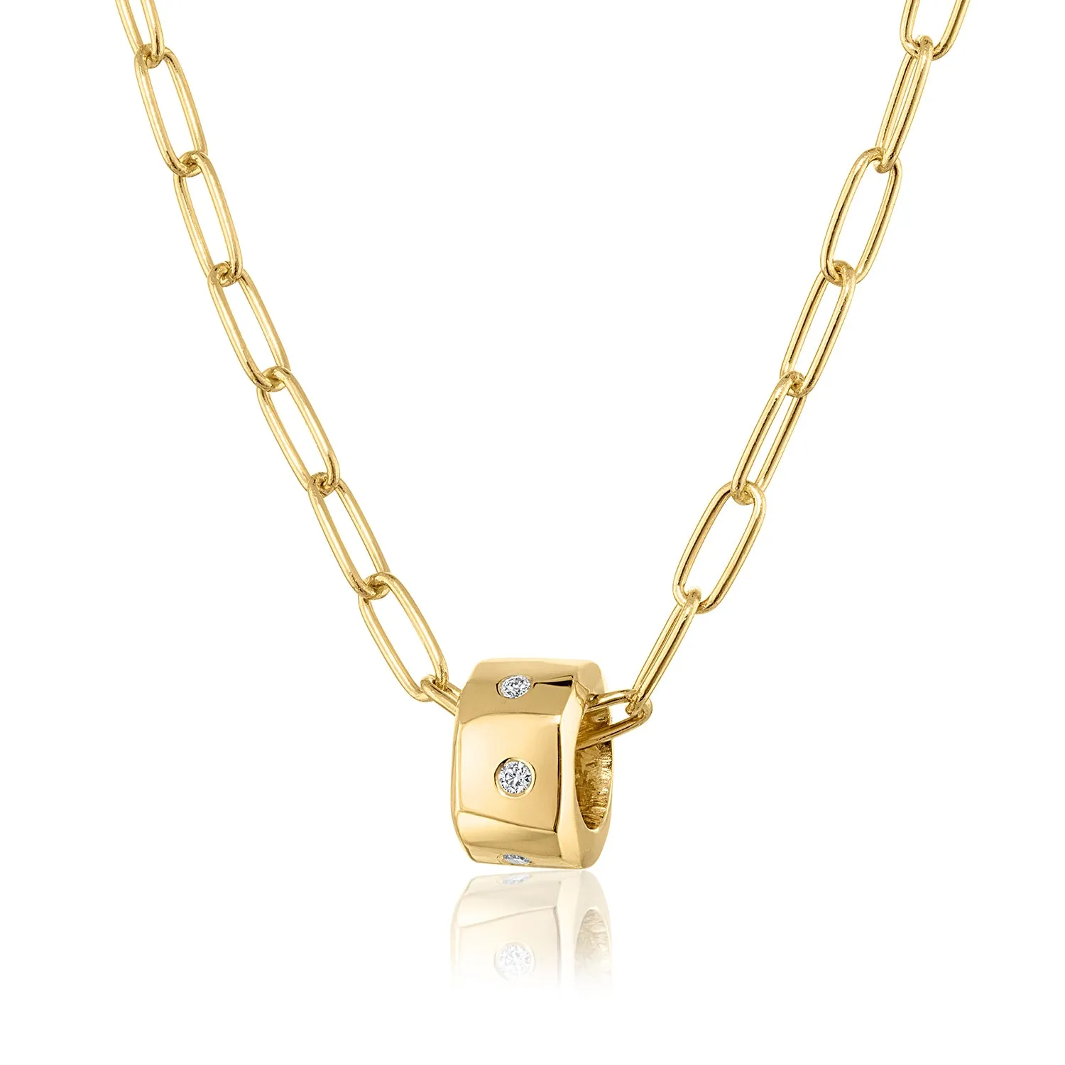 Gold & Diamond Bead