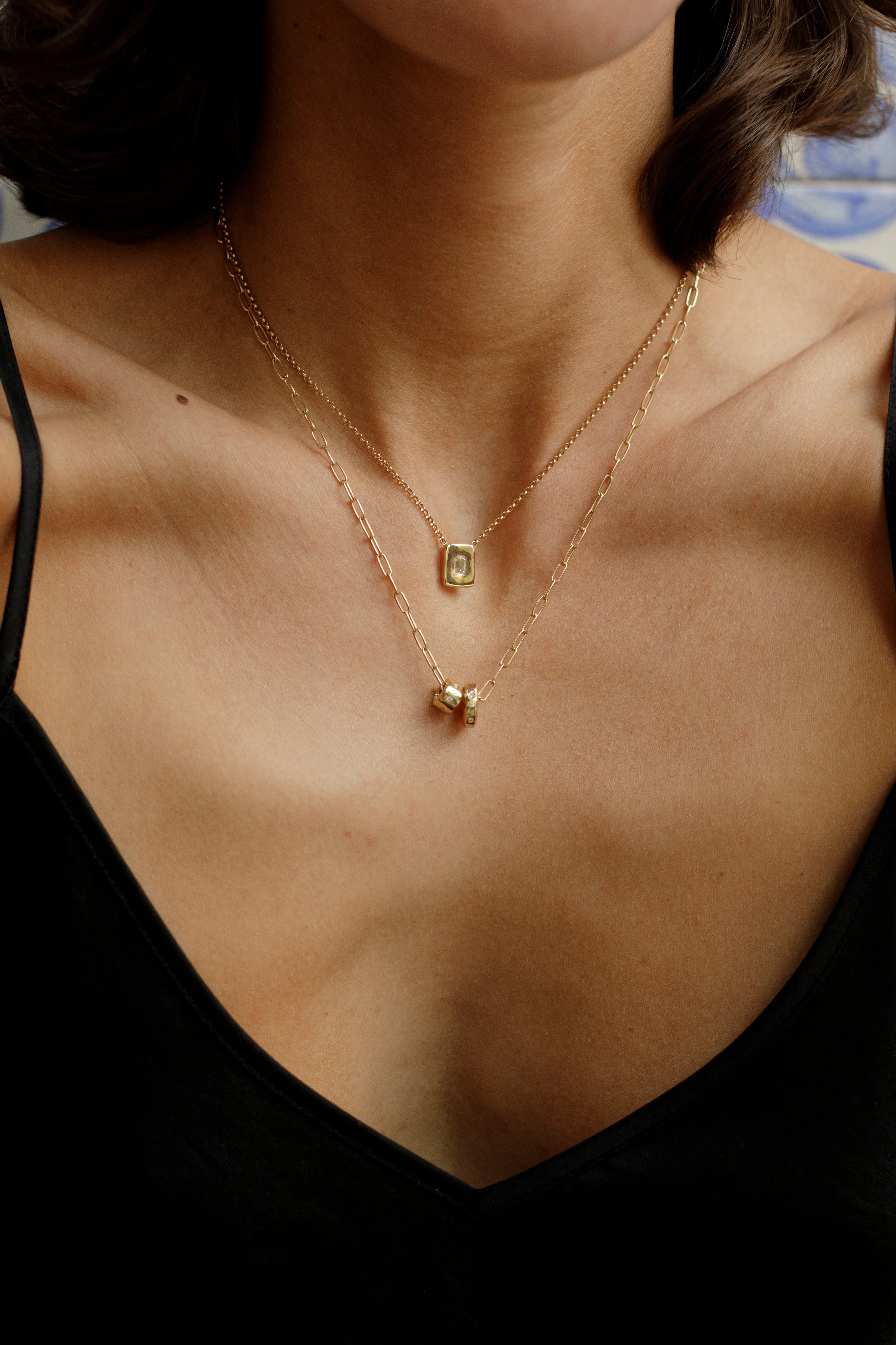 Gold & Diamond Bead