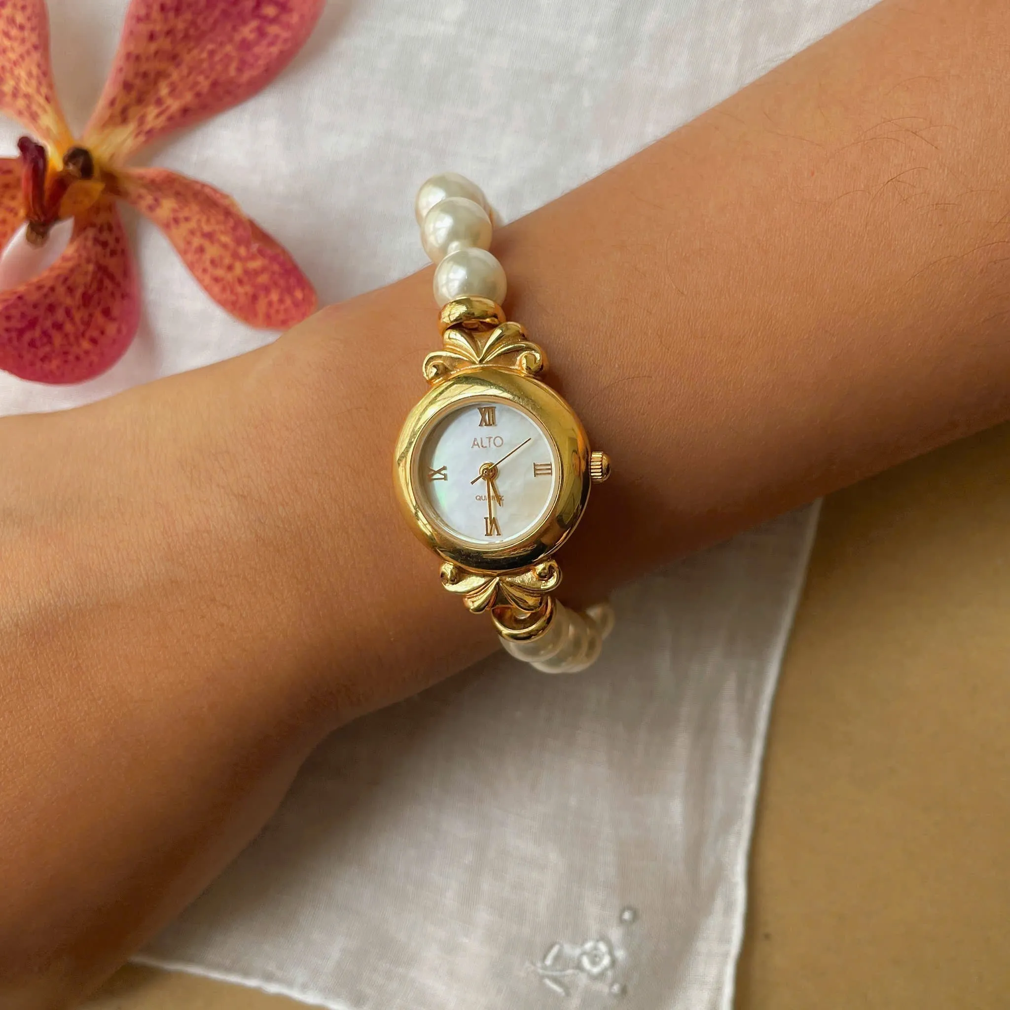 Gold-Toned Vintage Watches ~ 3