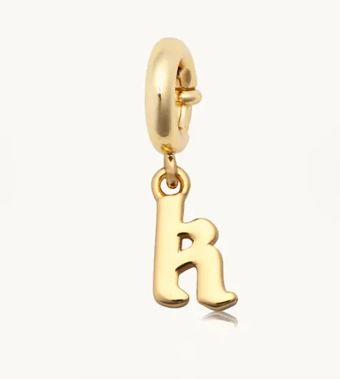 Gothic Letter Charm