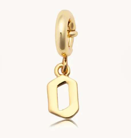 Gothic Letter Charm
