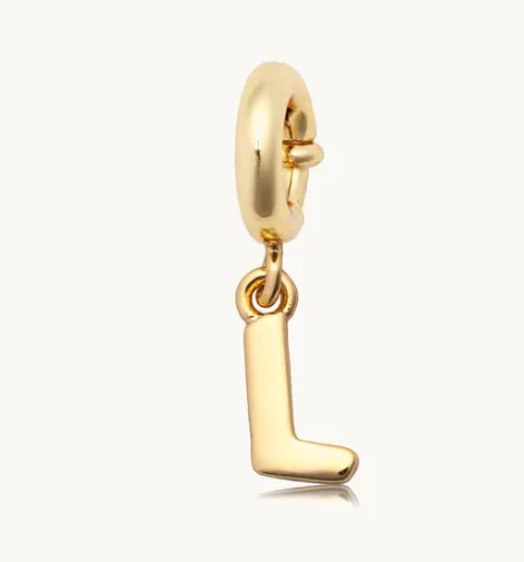 Gothic Letter Charm