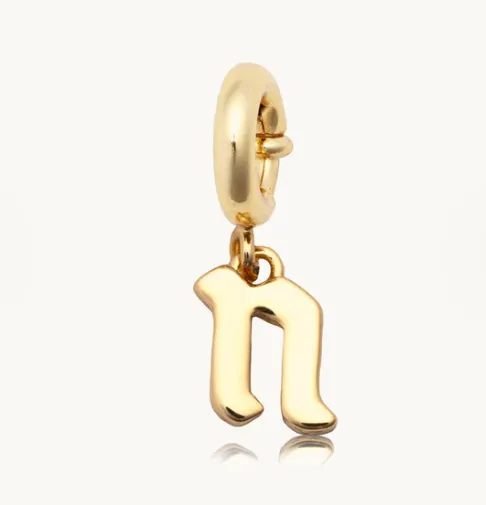 Gothic Letter Charm