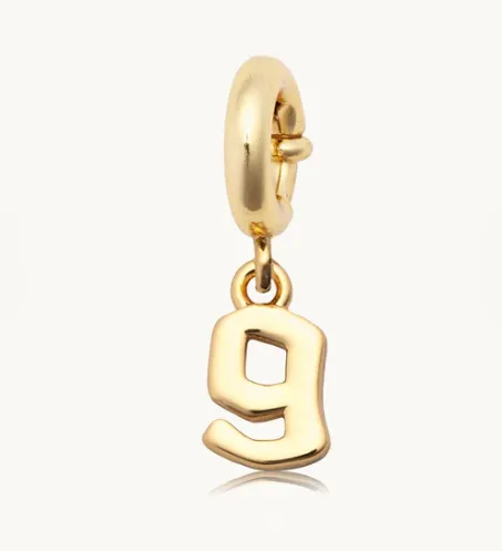 Gothic Letter Charm