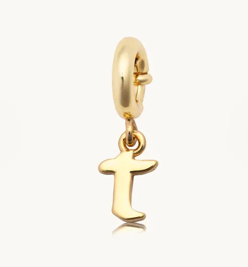 Gothic Letter Charm