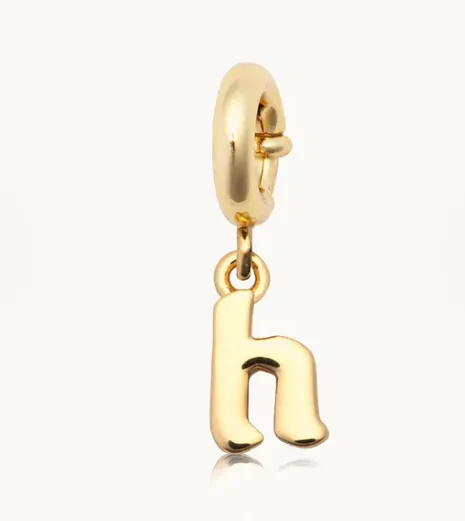 Gothic Letter Charm
