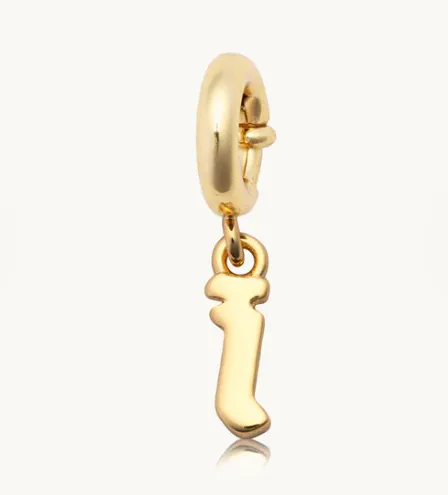Gothic Letter Charm