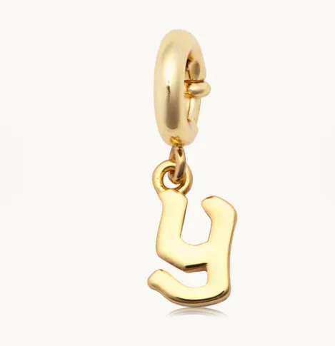 Gothic Letter Charm