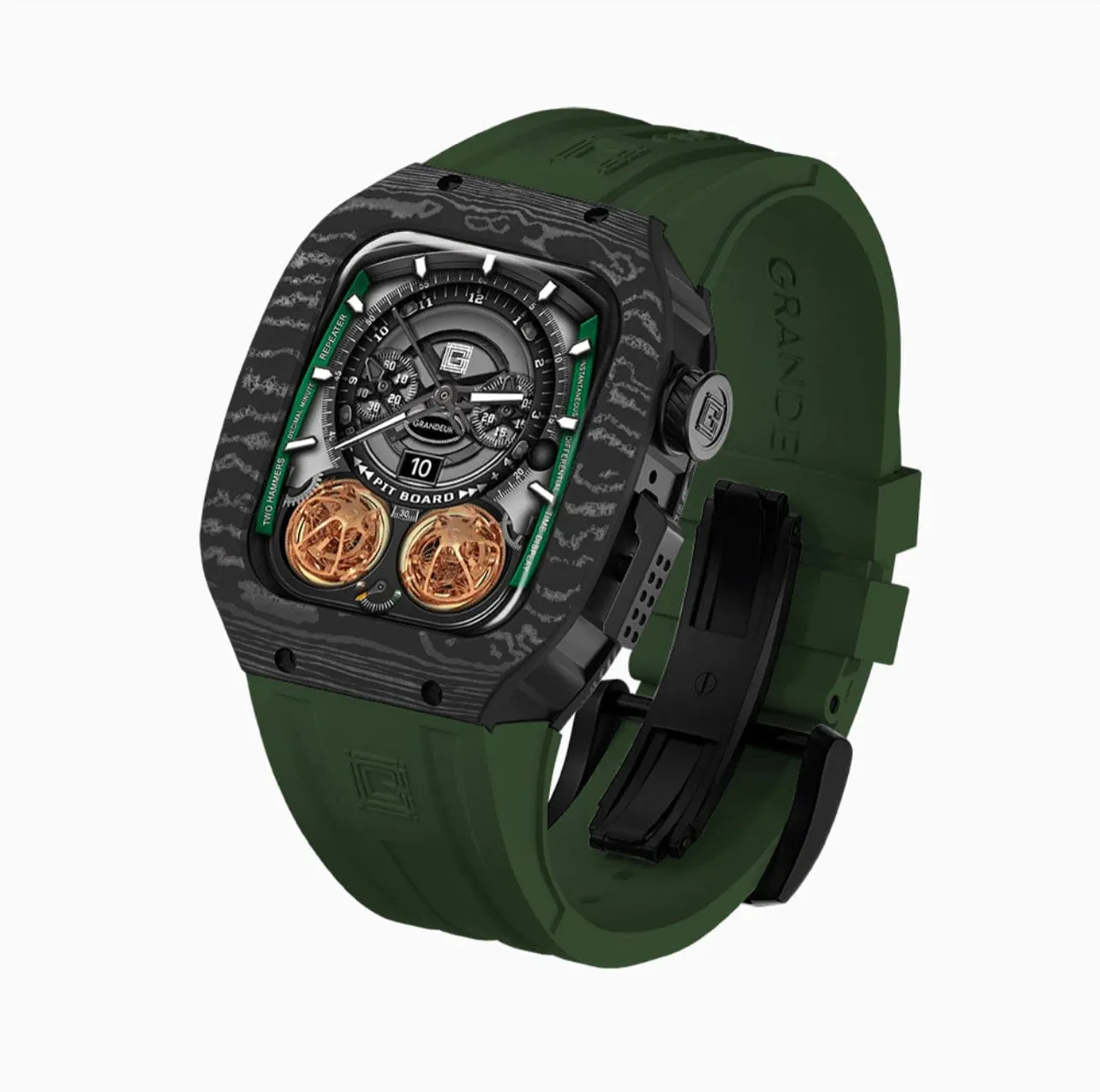 Grandeur NTPT Carbon Fiber Apple Watch Case