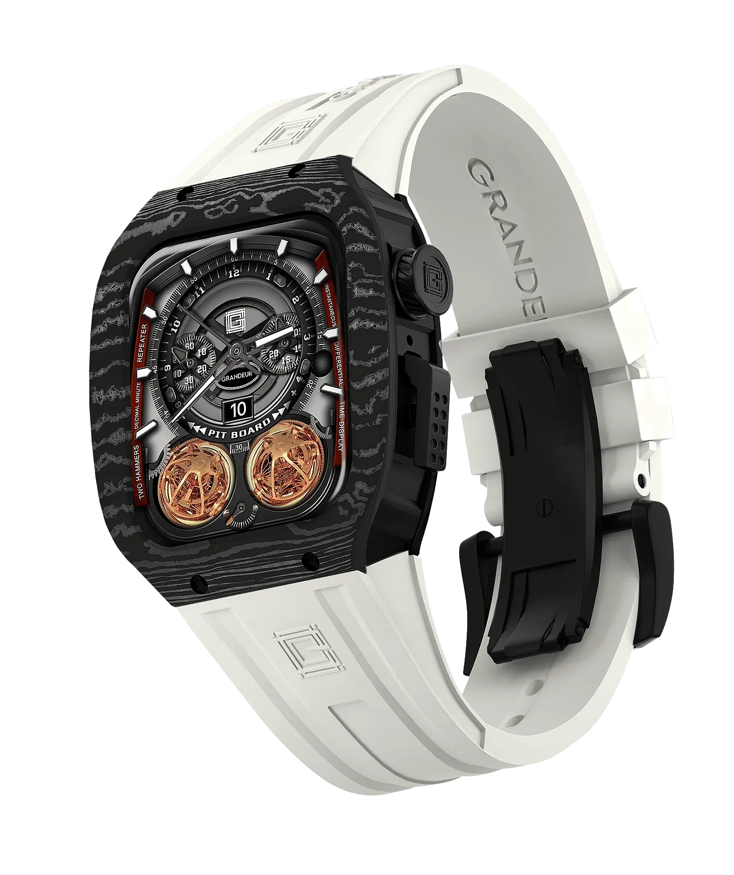 Grandeur NTPT Carbon Fiber Apple Watch Case