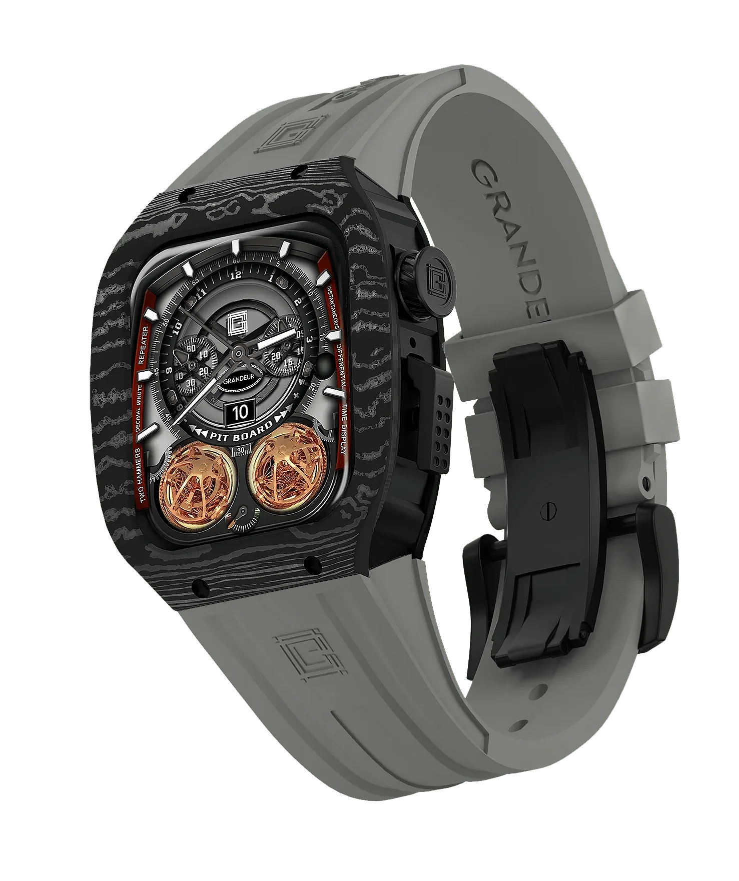 Grandeur NTPT Carbon Fiber Apple Watch Case