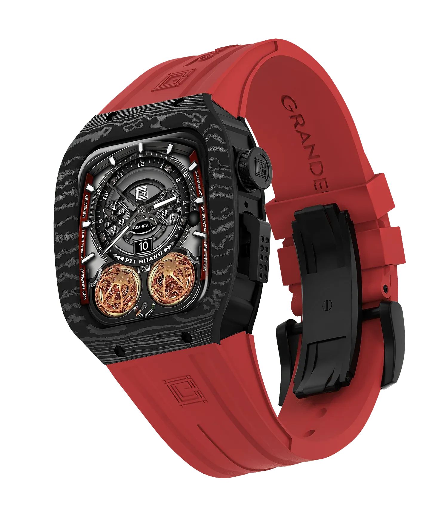 Grandeur NTPT Carbon Fiber Apple Watch Case