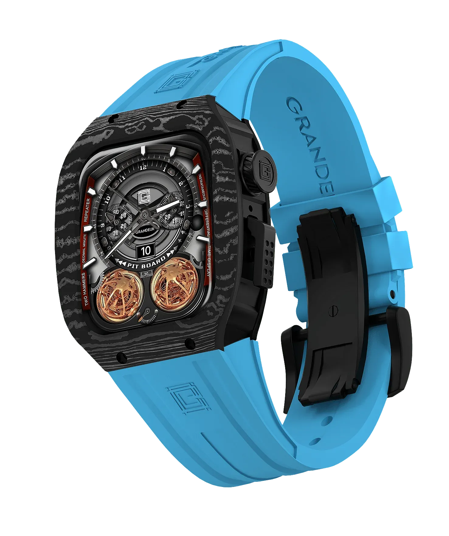 Grandeur NTPT Carbon Fiber Apple Watch Case