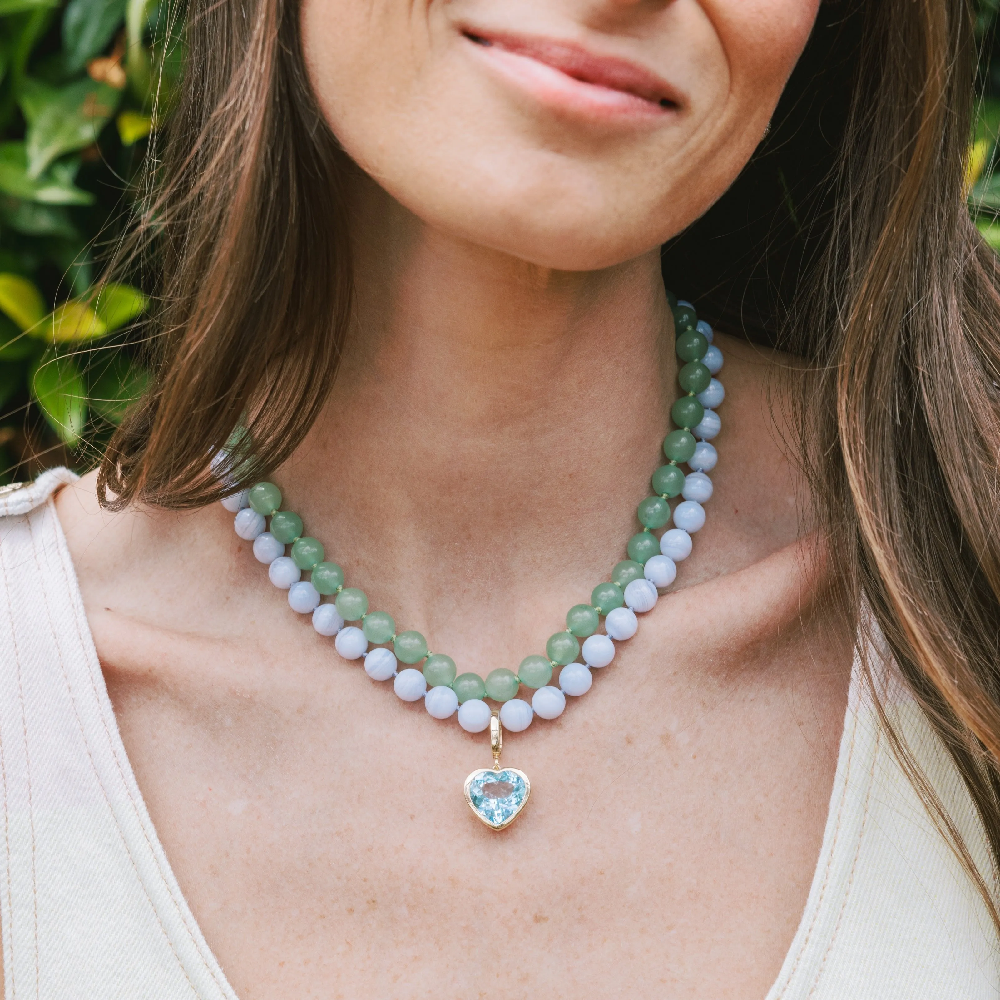 Green Aventurine Beaded Necklace