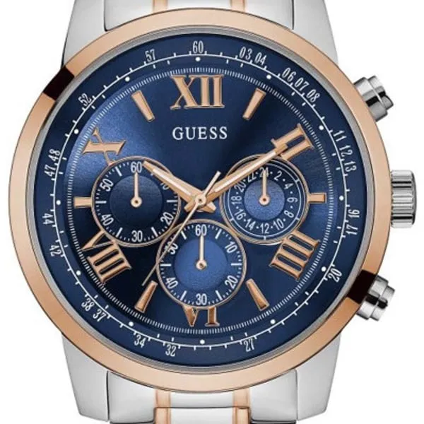 Guess Horizon Chronograph Silver Men's Watch W0379G7