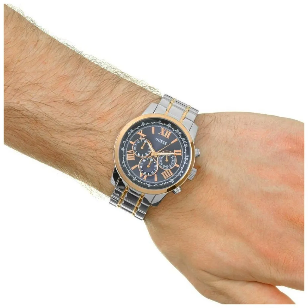 Guess Horizon Chronograph Silver Men's Watch W0379G7