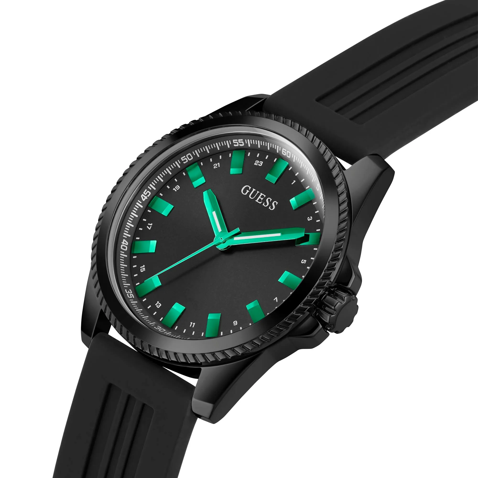 Guess Men's Watch Black Tone Case Quartz
