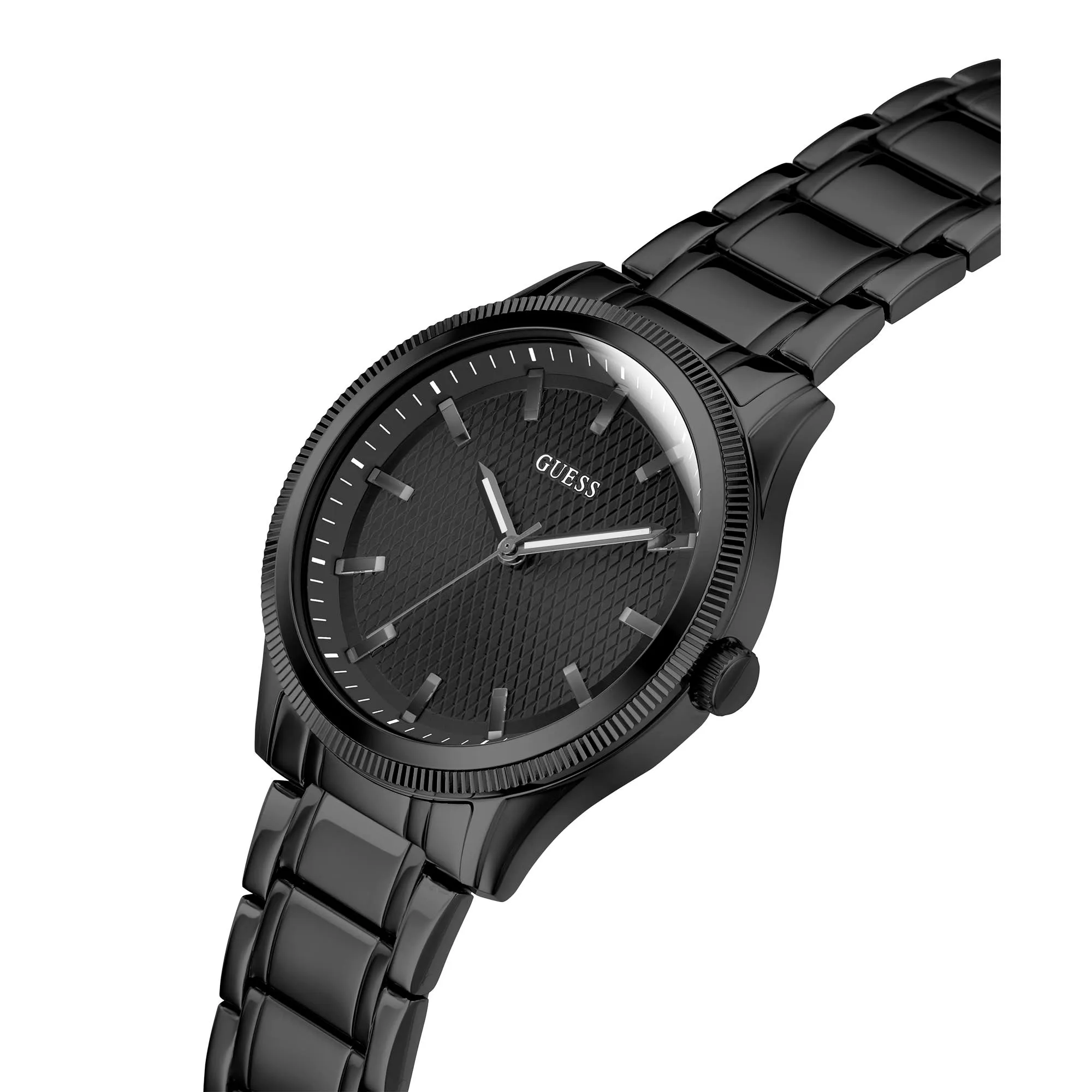 Guess Men's Watch Black Tone Case Quartz