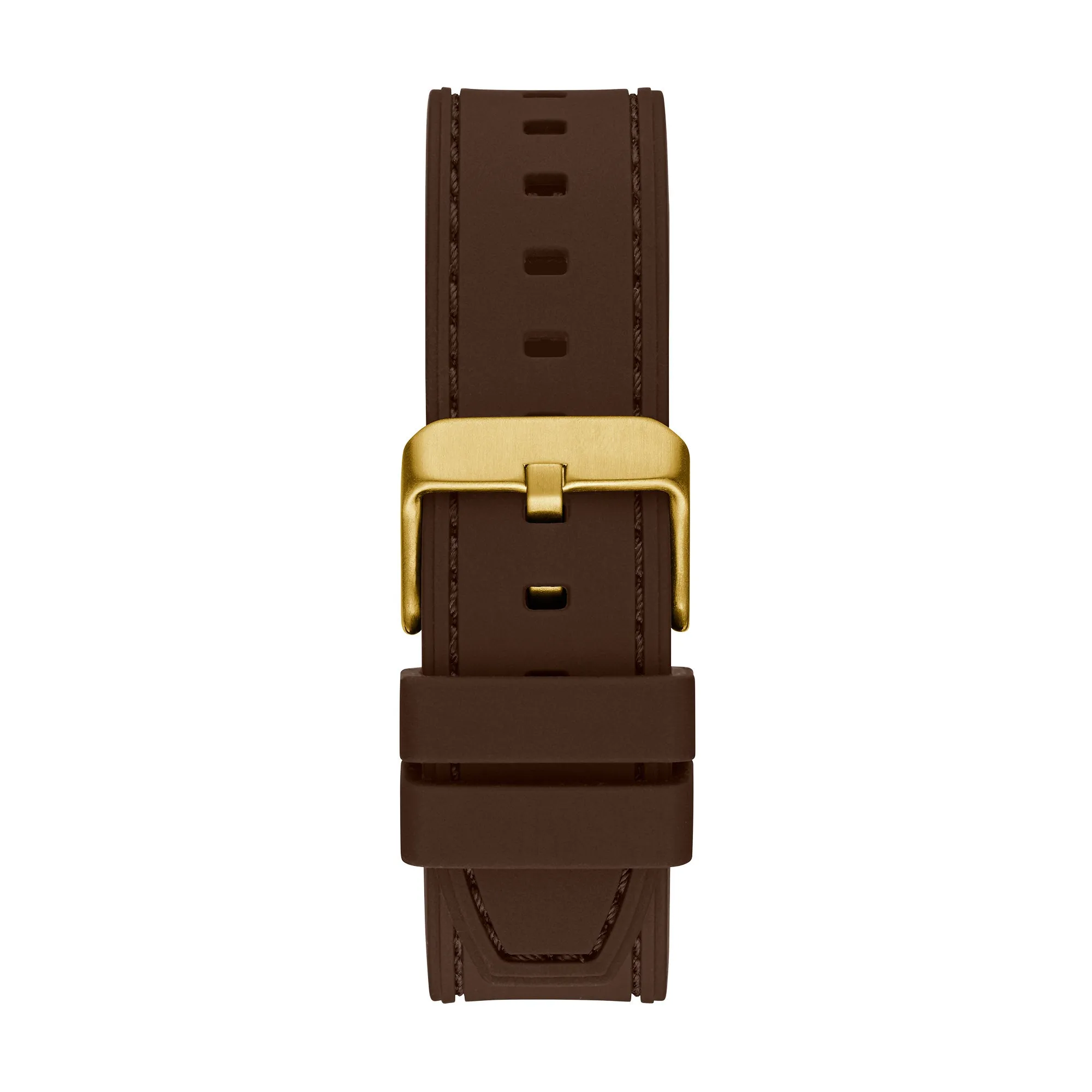 Guess Men's Watch Blue Dial Gold Tone Case Quartz