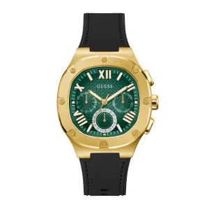 Guess Men's Watch Gold Tone Case Quartz