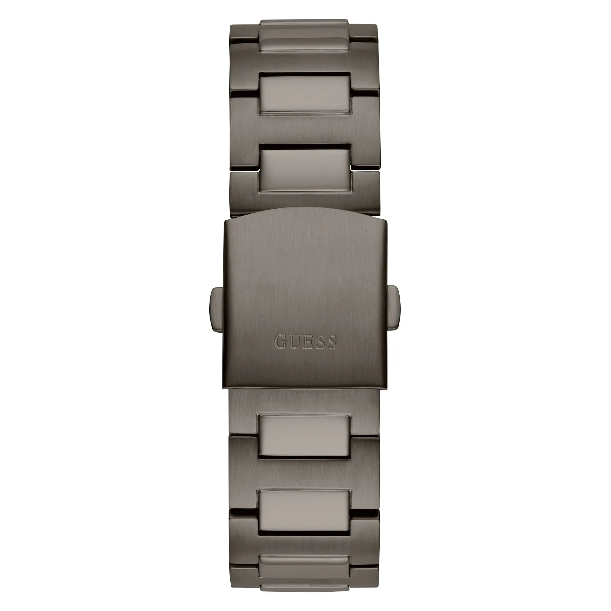 Guess Men's Watch Gunmetal Tone Case Quartz
