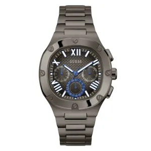 Guess Men's Watch Gunmetal Tone Case Quartz