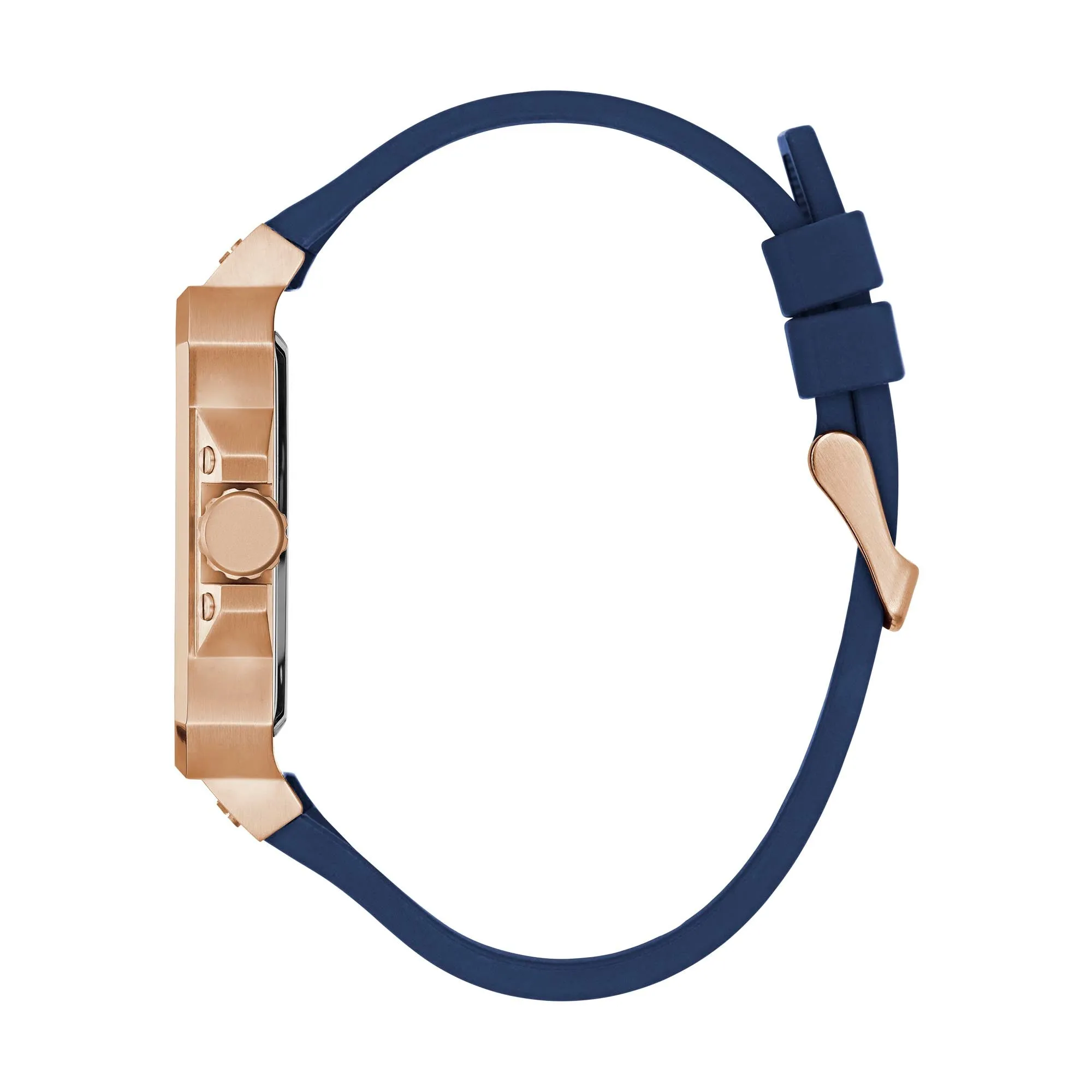 Guess Men's Watch Rose Gold Tone Case Quartz