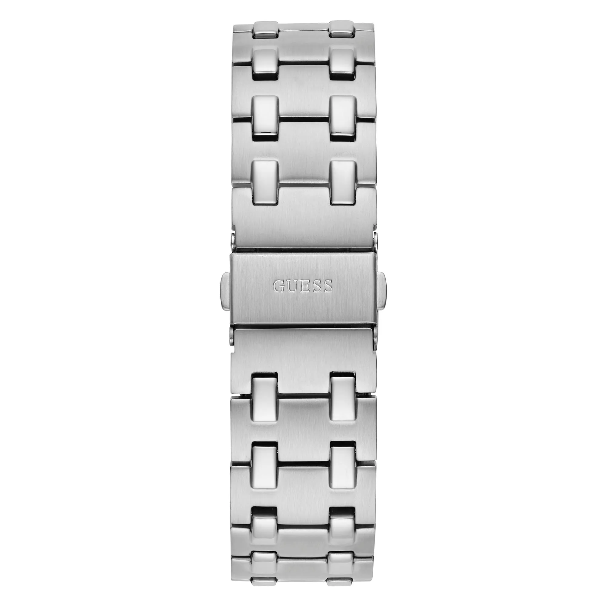 Guess Men's Watch Silver Tone Case Quartz