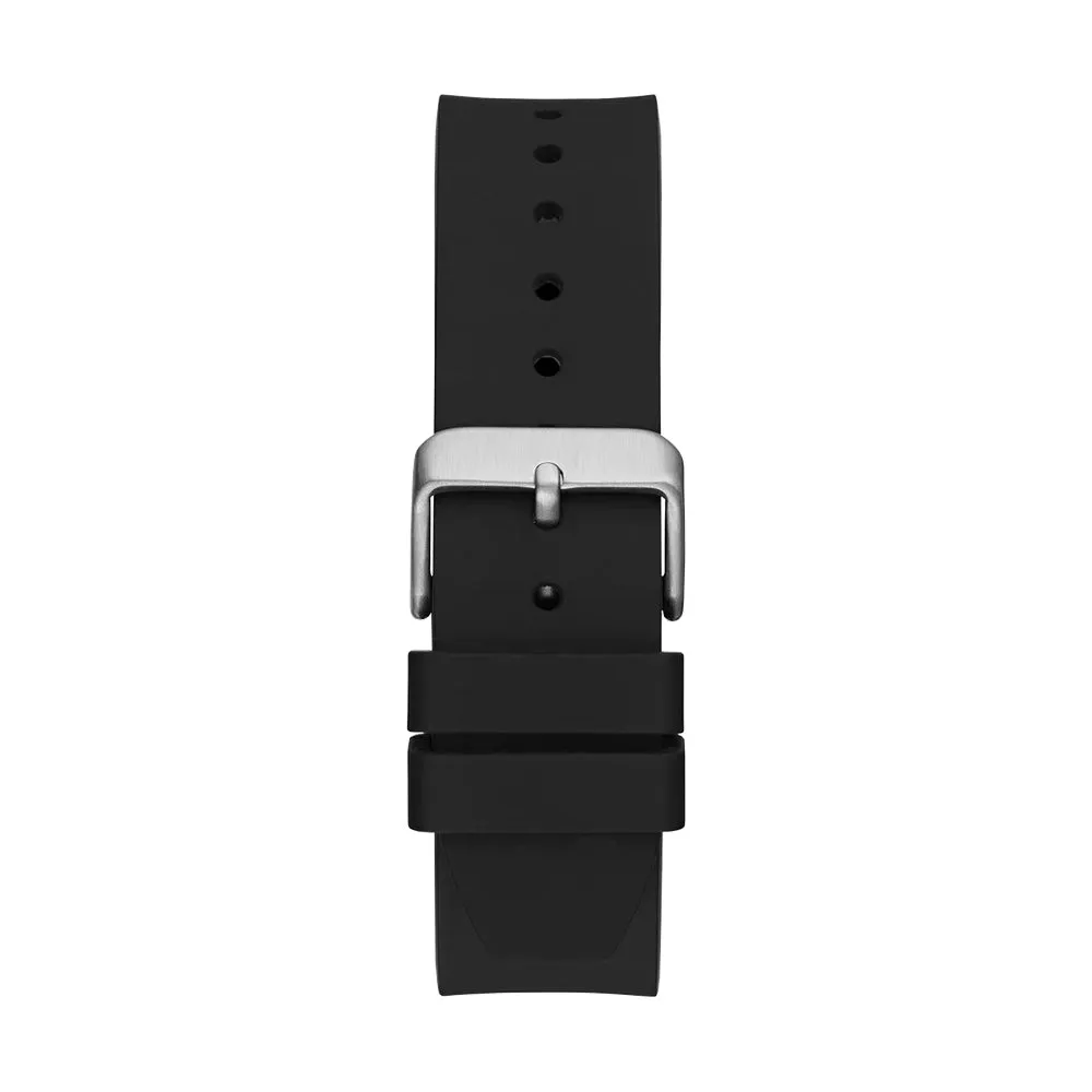 Guess Men's Watch Silver Tone Case Quartz
