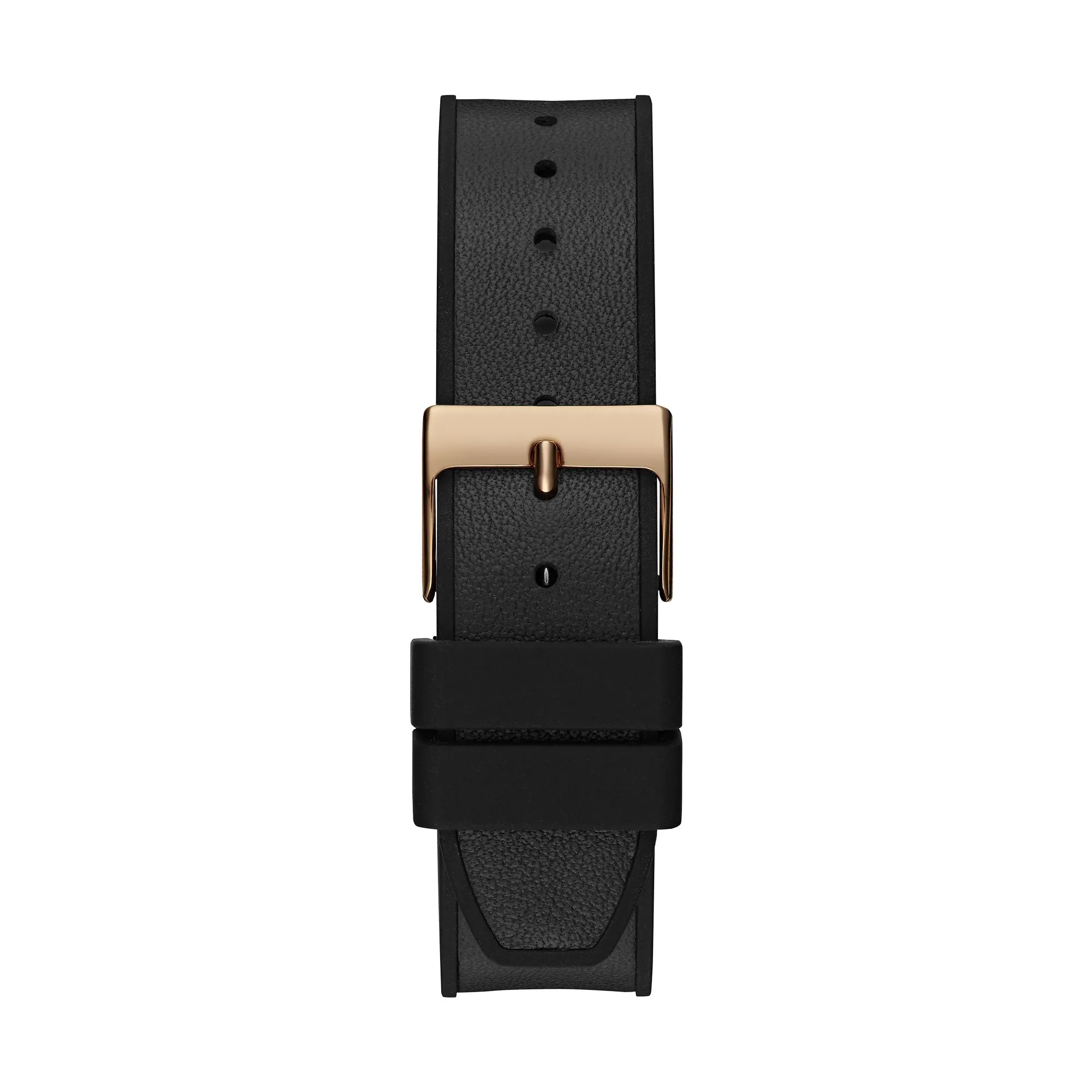 Guess Women's Watch Black Dial Rose Gold Tone Case Quartz