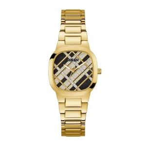 Guess Women's Watch Gold Tone Case Quartz